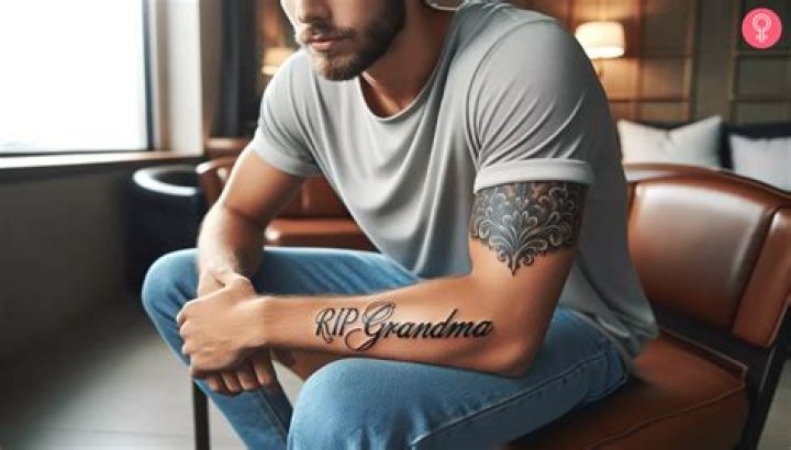 Unveil The Meaning Behind Rip Grandma Tattoos For Guys