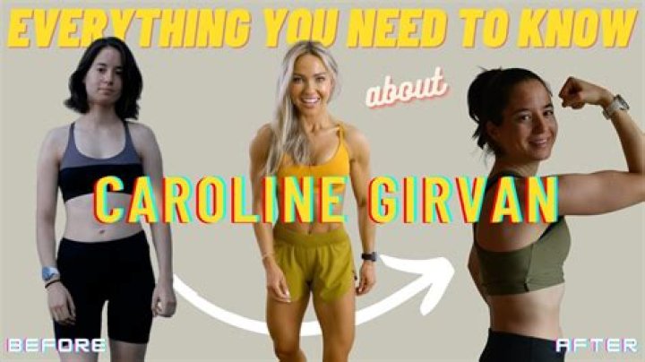 Unveiling Caroline Girvan's Transformative Fitness Journey: Before And After Revelations